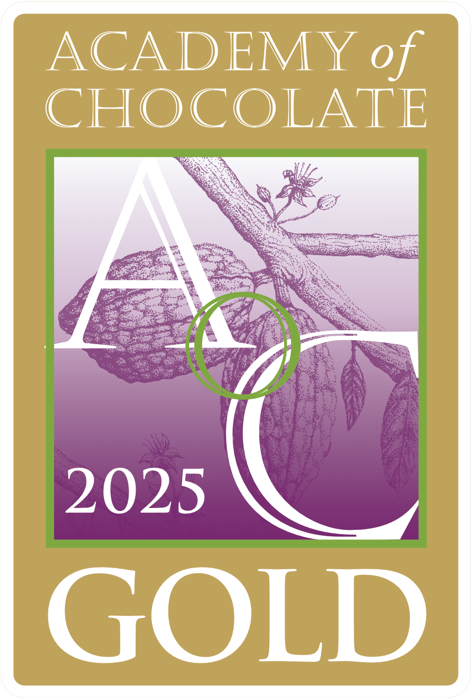 Academy of Chocolate Gold award logo